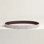 Lady Rider belt buckle & Reversible leather strap 24 mm - Image 2